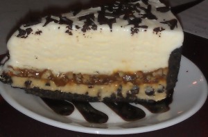 Turtle Chocolate Chip Cookie Dough Ice Cream Cake at Beef & Boards