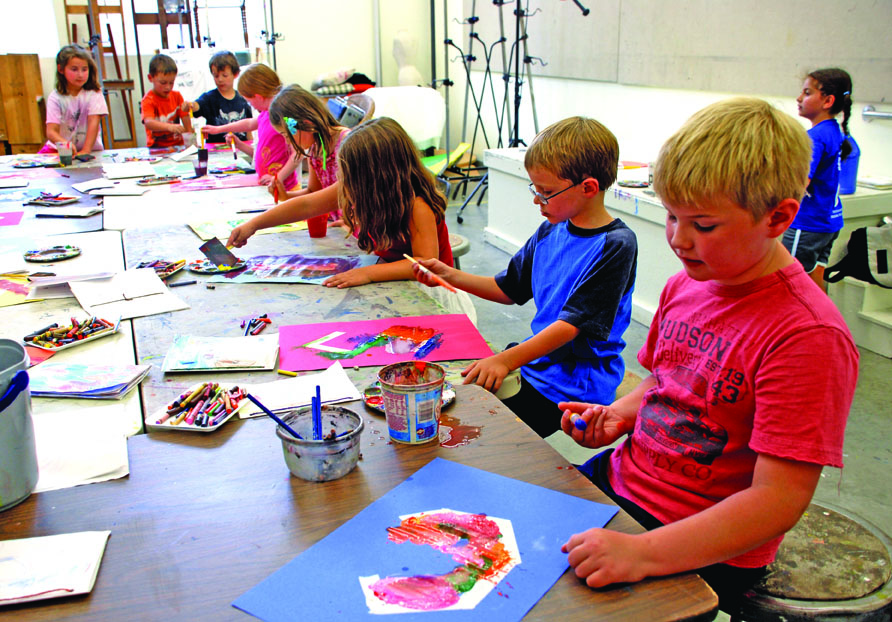 Kids at the Indianapolis Art Center